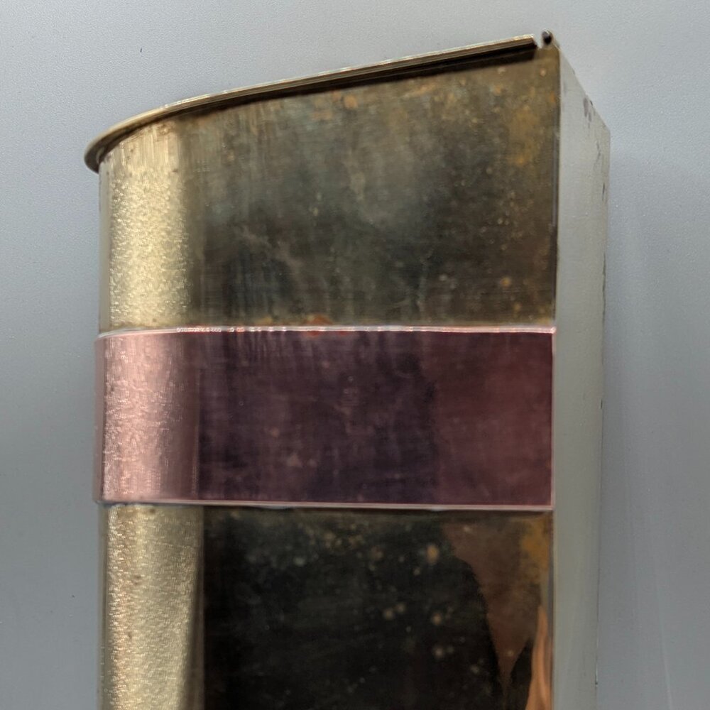 VINTAGE BRASS AND COPPER BOX, MADE IN SPAIN - Picture 3 of 12